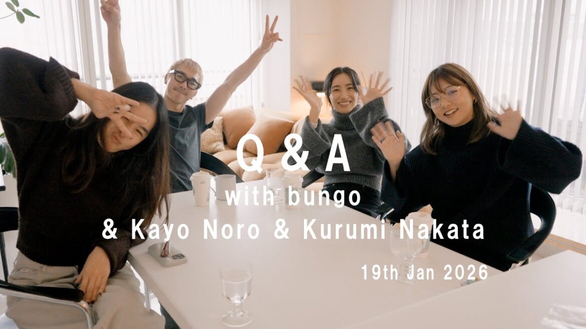 野呂佳代&中田クルミ&bungoでQ&A🍱(挑戦したいこと/2025ベストバイ/目上の方にイラっと思った時の対応/息抜きの方法)