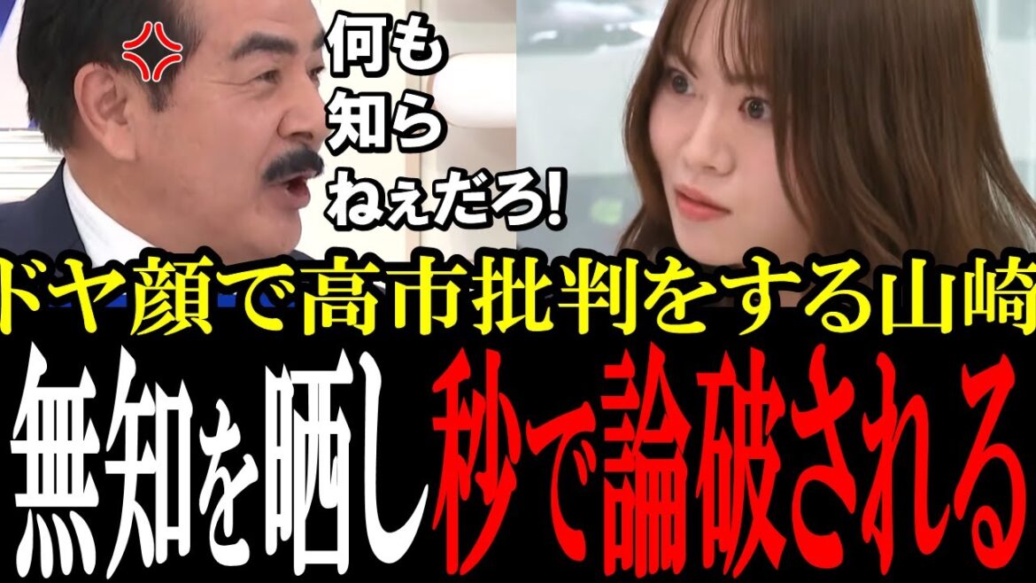 【恥ずかしすぎる山崎怜奈】とにかく高市批判をするも無知を晒し秒で論破される山崎怜奈【国会中継 政治ダイジェスト】
