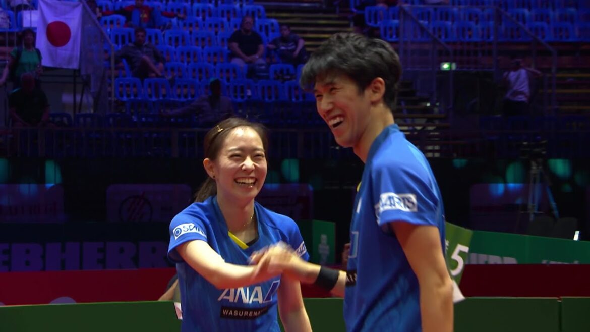 【奮起】ゴールデンペア 吉村真晴・石川佳純 連覇へ決勝進出!|世界卓球2019|世界卓球名場面100投稿