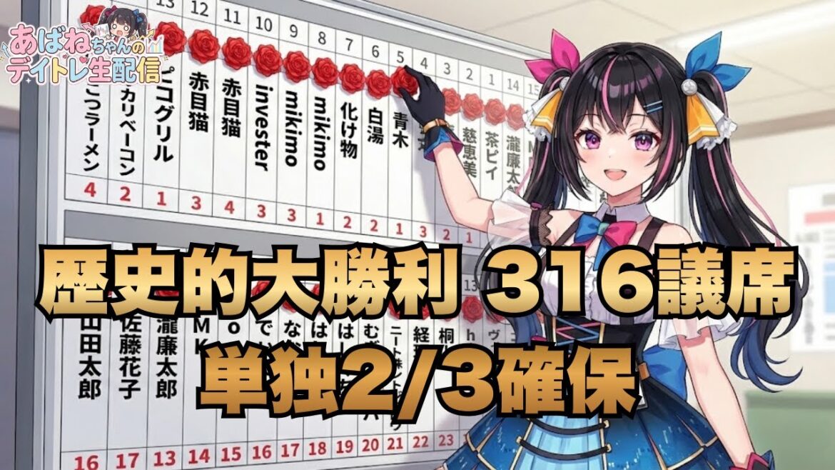 【2/5】 あばねちゃんとトンデモ株価を見る会 【配信297回目】