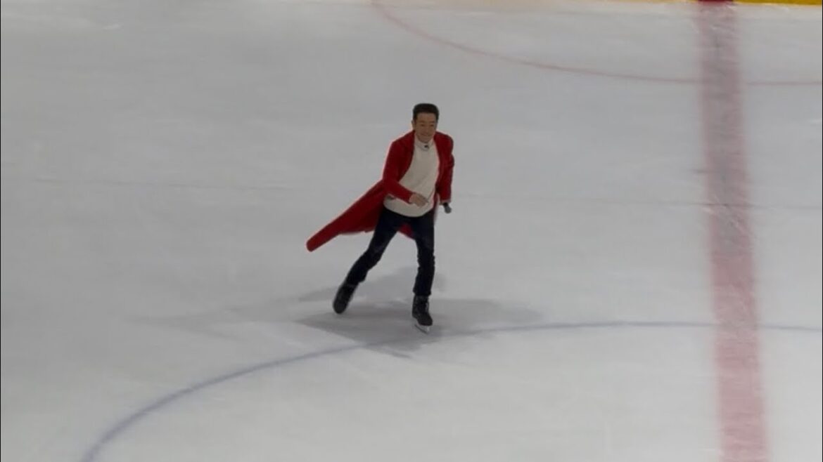 田原俊彦、氷上に登場!!