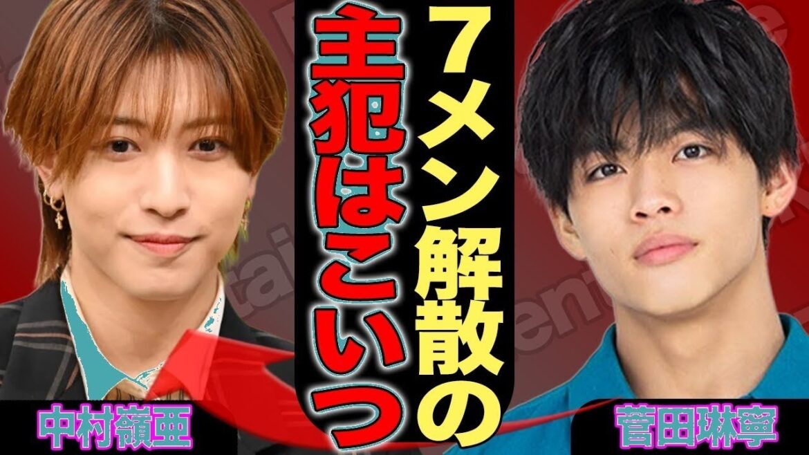 菅田琳寧が激白!『7MEN侍』解散の真相と中村嶺亜との確執…現在の彼女は元ラウンジ嬢だった!【ジャニーズ】