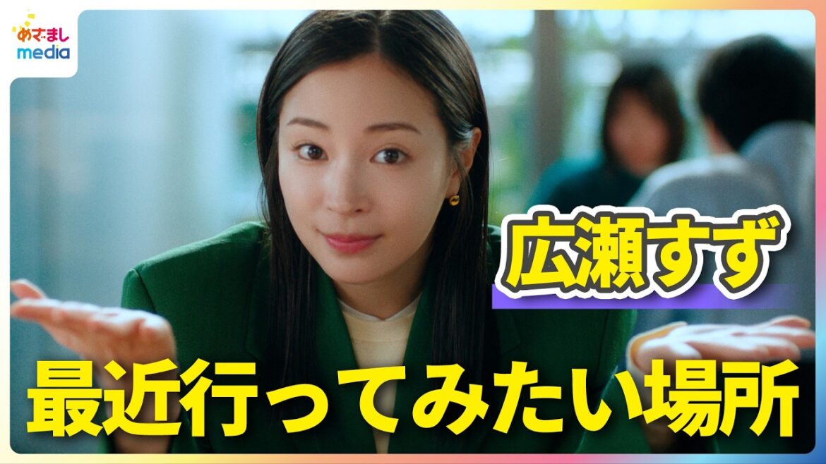 広瀬すず「10代の頃は渋谷や原宿で買い物」最近気になっているエリア「どれだけ朝早くても」こだわりたいファッション【TVCM「三井のすずちゃん」シリーズ撮影メイキング&インタビュー】