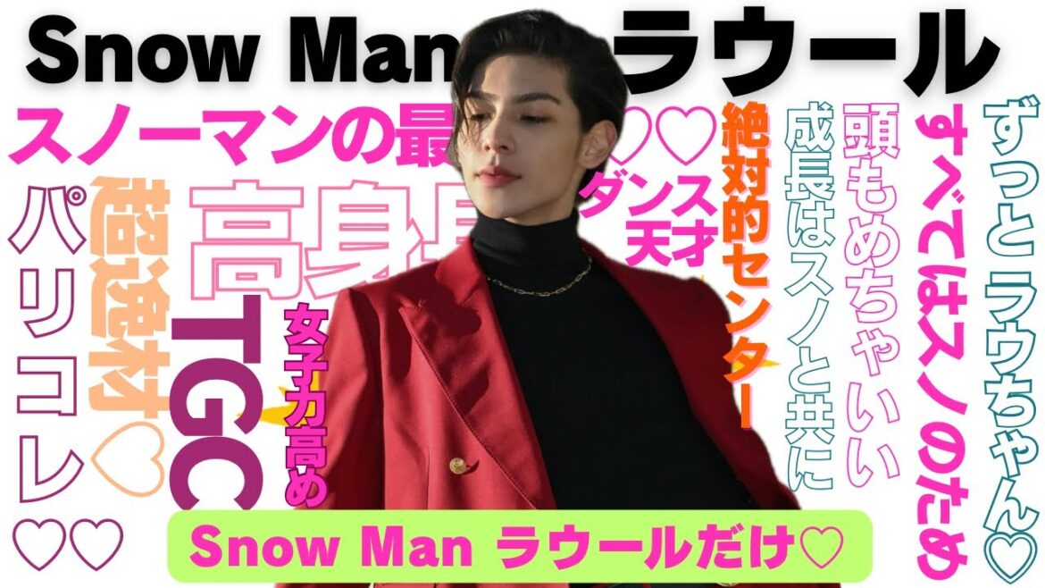 【ラウールだけ】SnowMan ラウールだけの特別な時間♡ スノーマン コ ラウちゃん まとめ