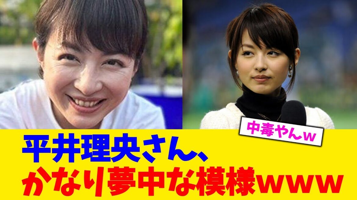 平井理央さん、かなり夢中な模様www【2chまとめ】【2chスレ】【5chスレ】