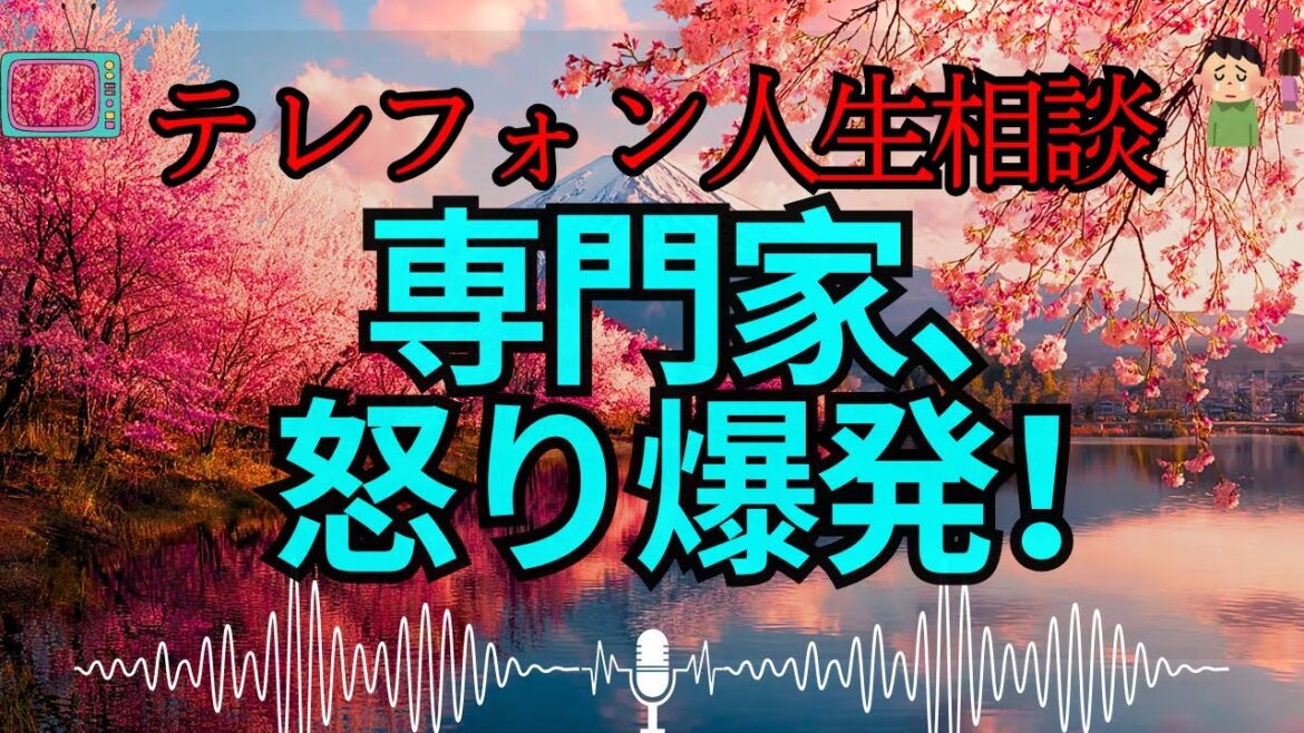 【テレフォン人生相談 🎙️】「何でも許されると思ってるの?」――高橋龍太郎&柴田理恵が怒りの指摘