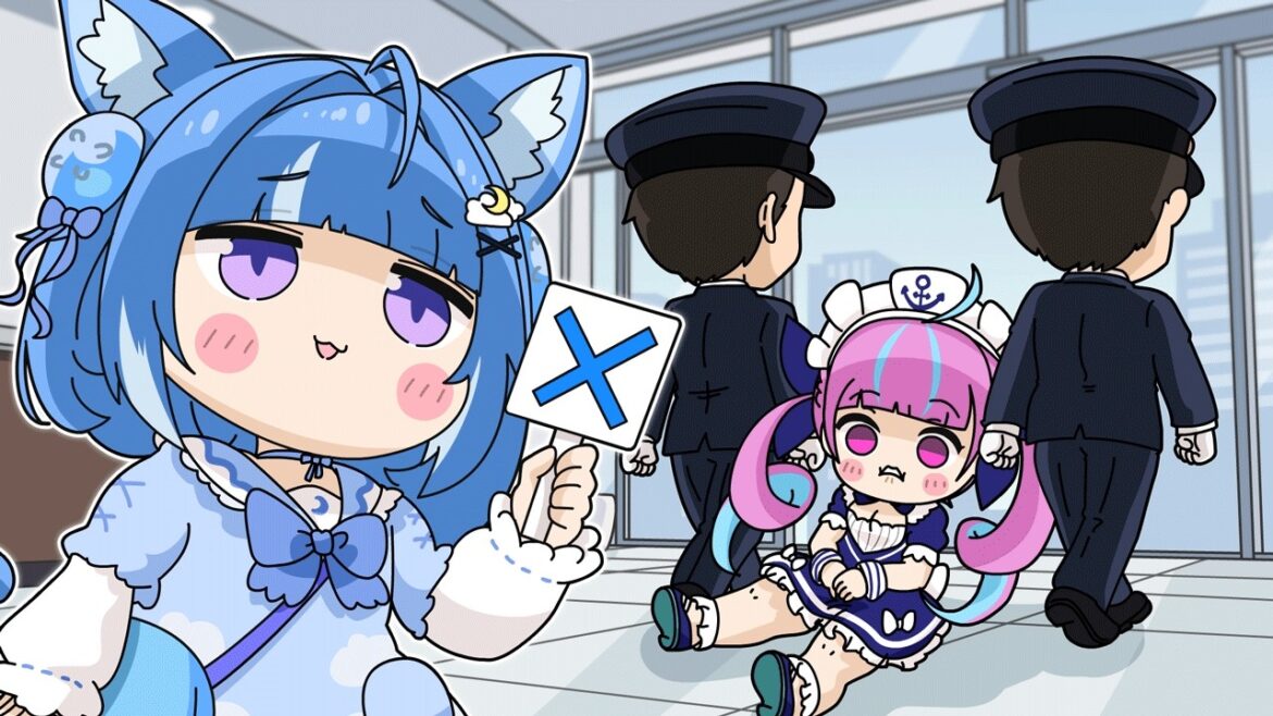【手描き】ホロライブ2期生に詳しい(?)ろあちゃん【海月雲ろあ/ホロガード/Vtuber切り抜き漫画】