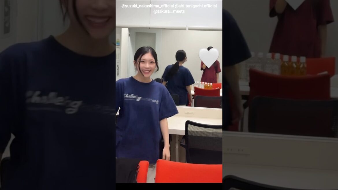 中嶋優月 谷口愛季 ジョイマンさんの練習をしている姿が可愛すぎるあいりちゃんを見守る相方のゆたん♪サクラミーツフェス 9月11日開催!