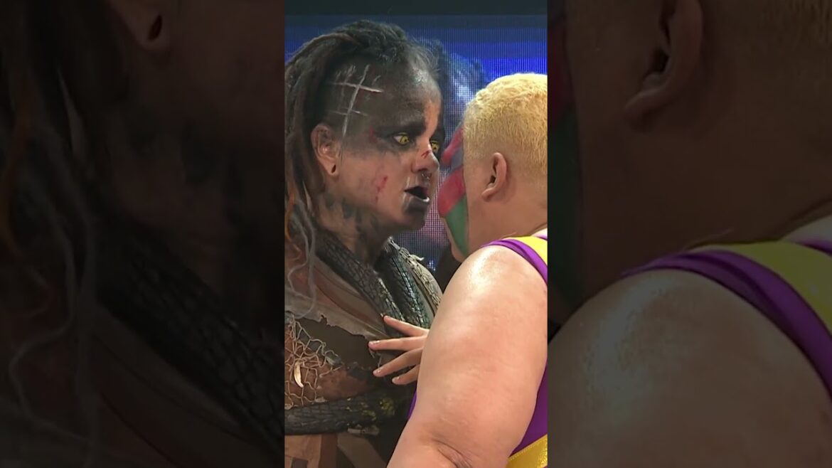 【怪物と超獣】こんなに怖い女の睨み合いはありませんよ…【プロレス】