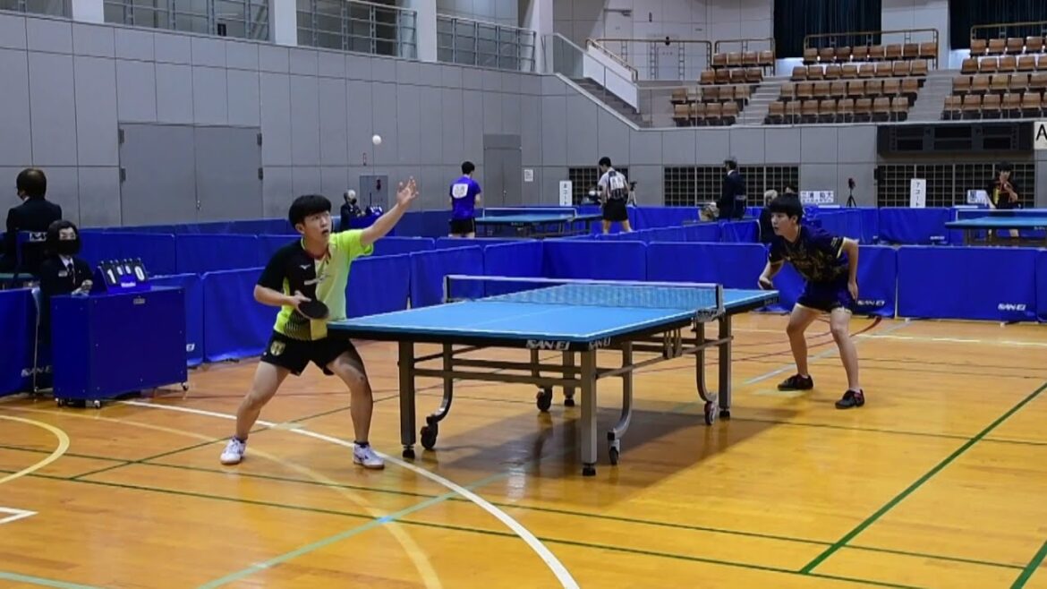 飯村悠太 vs 鈴木笙|2021世界ユース日本代表1次選考合宿|男子シングルス グループB