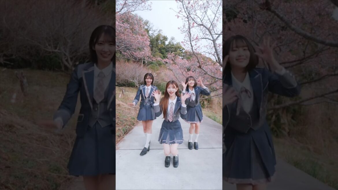 🍊 2月25日 発売 名残り桜 🌸 #AKB48 #千葉恵里 Erii #工藤華純 Kasumi #橋本恵理子 Eriko 🍓 #AKB48_名残り桜 #shorts #小栗有以