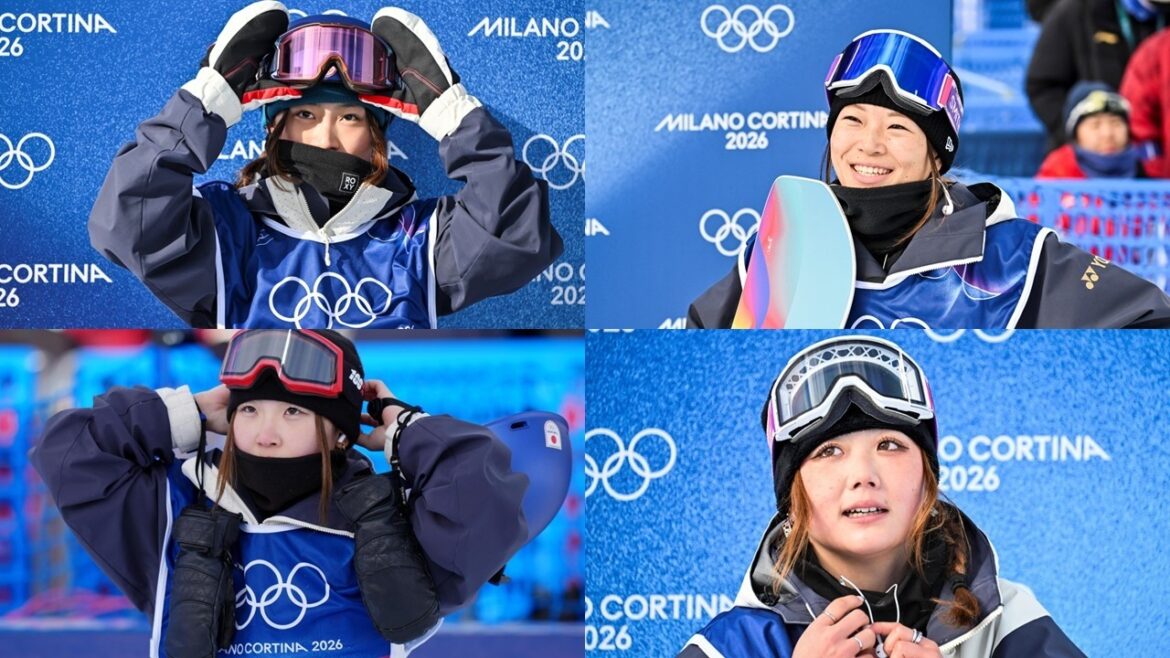 【16歳の清水が全体2位】4選手全員決勝進出!スノーボード・女子ハーフパイプ予選|清水さら・工藤璃星・冨田せな・小野光希|ミラノ・コルティナ五輪