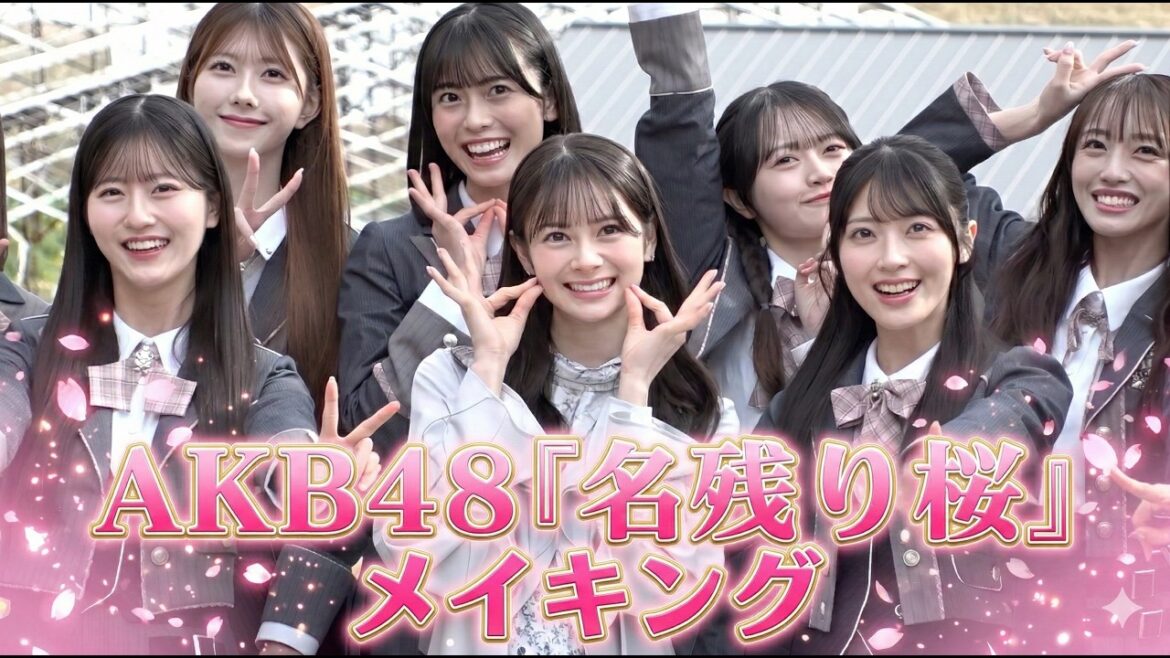 【完全密着】センター&初選抜発表の瞬間も!AKB48 67thシングル『名残り桜』メイキング映像🌸