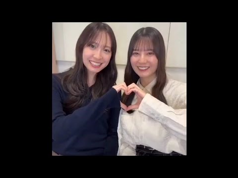 小坂菜緒 金村美玖 なおちゃんのインスタライブ♪ 日向坂46 1月30日