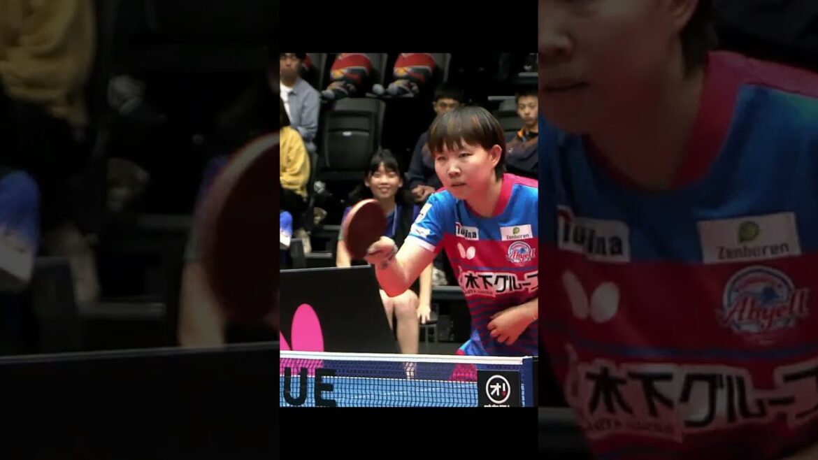 #ジュユリン 照井雄太が選ぶスーパープレー「試合前のフォアブロック」 木下アビエル神奈川 vs トップおとめピンポンズ名古屋 ノジマTリーグ 9月21日(日) よつ葉アリーナ十勝【卓球 Tリーグ公式】