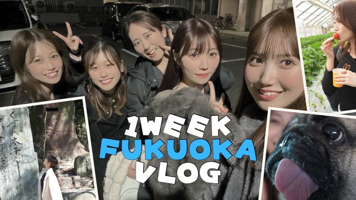 【福岡vlog】元HKTメンバーとも会えてたるともご機嫌な1週間帰省!