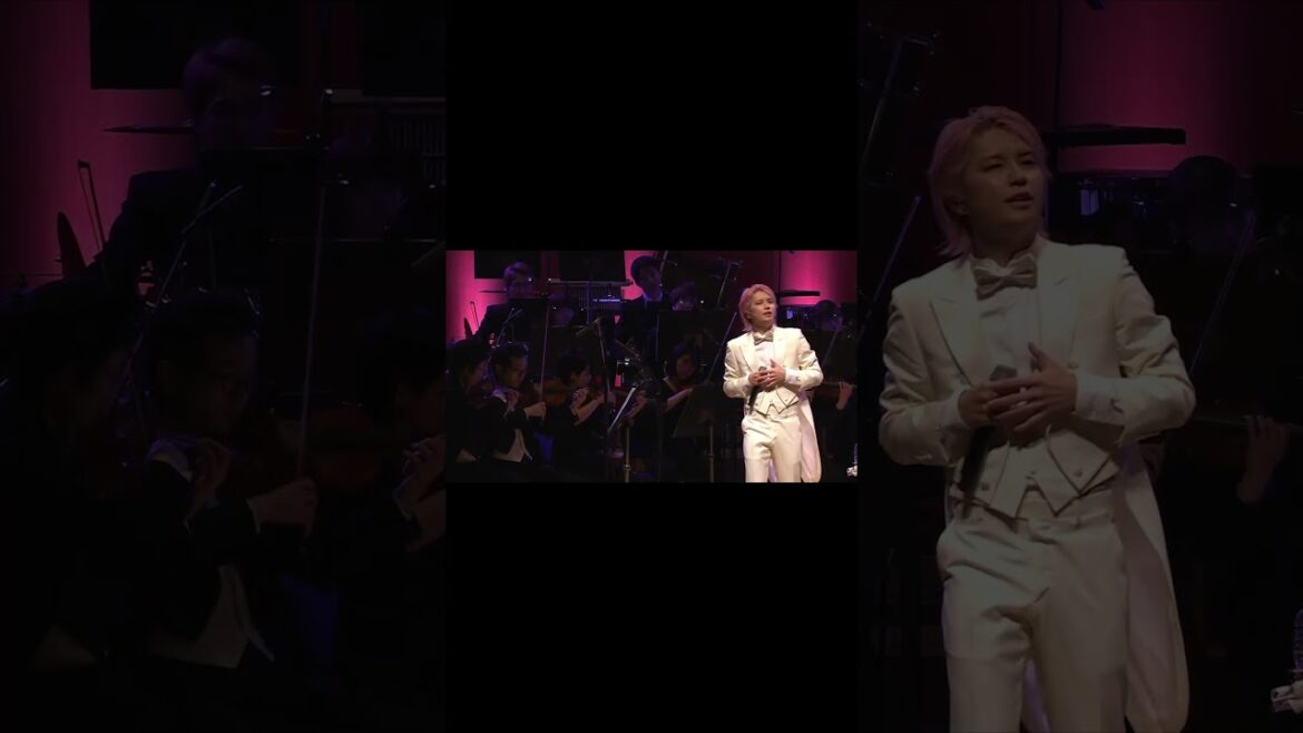 【開催決定】手越祐也 Symphonic Concert 2026 Vol.5(映像:2023年公演より「HONEYYY」)