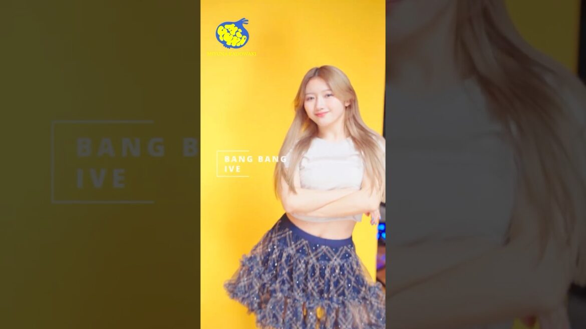 Japanese Artist Covers IVE’s “BANG BANG” with Dance 🇯🇵 | KADOWAKI MIYUNA #門脇実優菜 #shorts