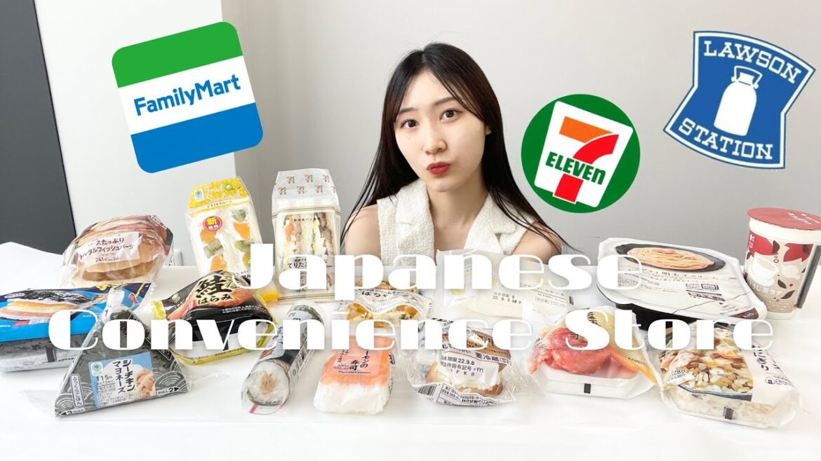 【モッパン】全15品🤍コンビニオススメ商品紹介🏪Japanese Convenience Store🏪