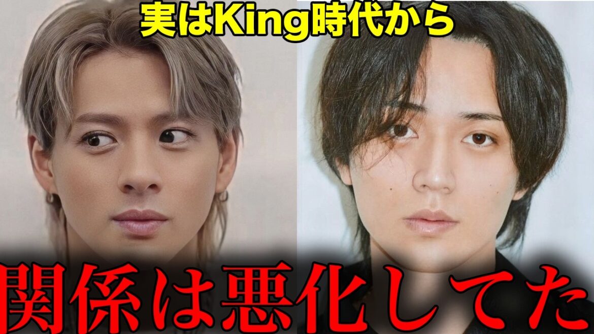 平野紫耀と永瀬廉の仲を引き裂いた最悪の黒幕3人とは