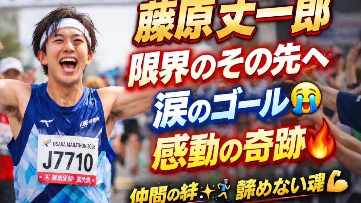 限界のその先へ ✨ 藤原丈一郎 感動のマラソン完走 🏃♂️🔥 涙と覚悟のリアルストーリー