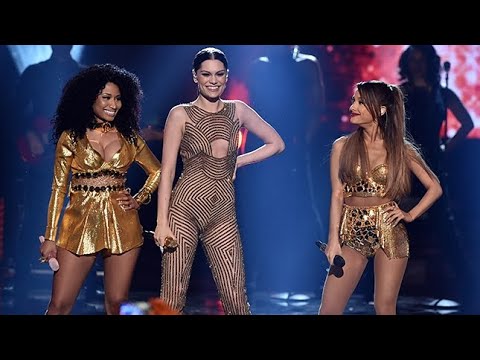 Jessie J, Ariana Grande, Nicki Minaj – Bang Bang (Live on American Music Awards) HD