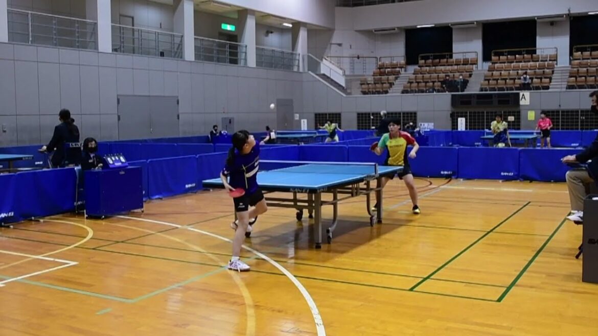 面田采巳 vs 香取悠珠子|2021世界ユース日本代表1次選考合宿|女子シングルス グループA