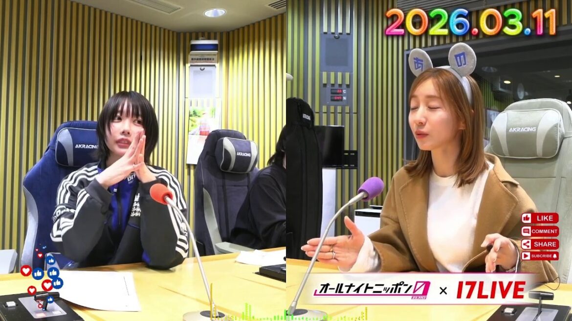 あののオールナイトニッポン0 2026.03.11 出演者 : あの ゲスト:田中みな実