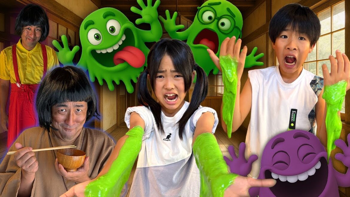 【寸劇】野菜を残したら?お風呂キャンセルしたら?妖怪が出てきちゃった!かえであーたん Kaede and Ahtan Learn Good Habits in a mysterious house