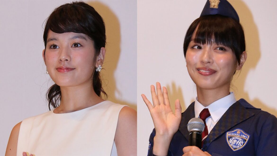 内田理央、20年後は「平和な世界で平和に暮らす」筧美和子は「ペアルックかあちゃん」「劇場版 仮面ライダードライブ サプライズ・フューチャー」公開初日舞台あいさつ2