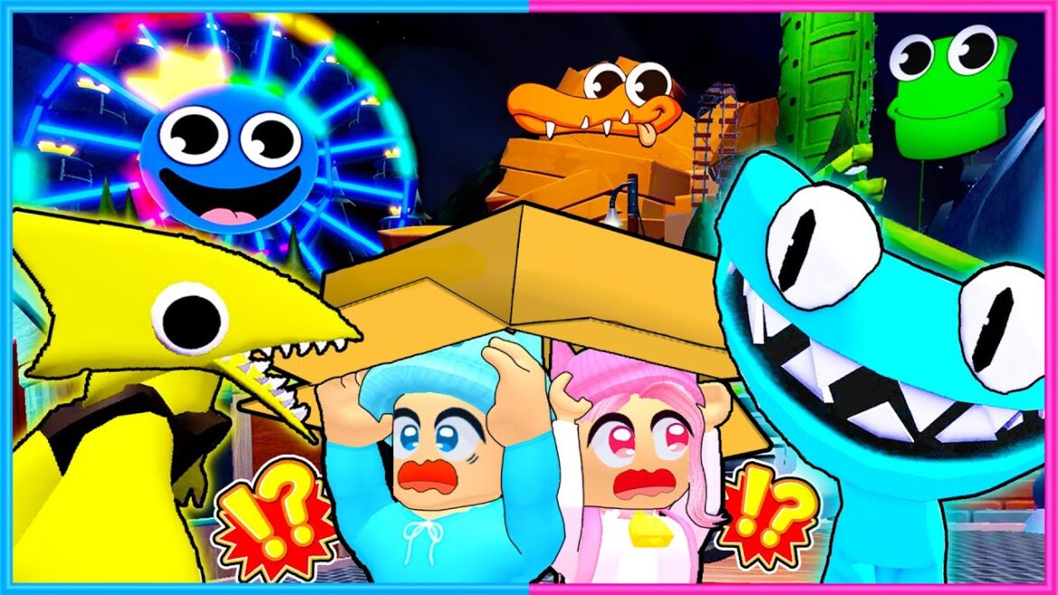 遠足に行ったらカラフルなバケモノがいるロブロックス😨『レインボーフレンズ2』【 ROBLOX / ロブロックス 】