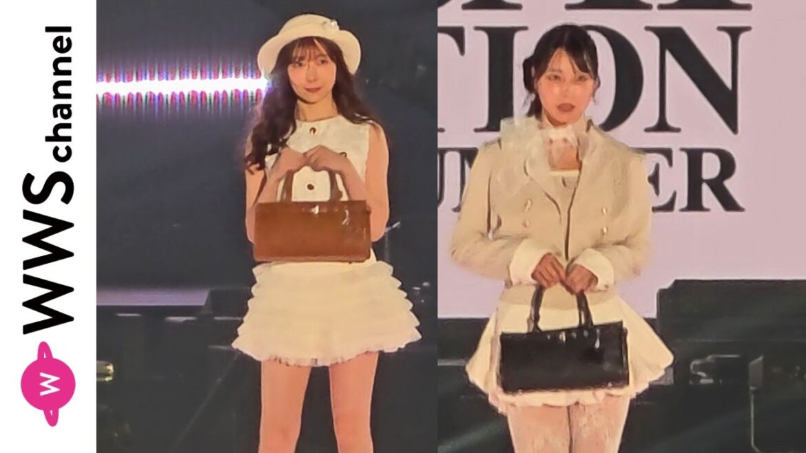 白間美瑠、渡辺美優紀ら関コレ2026 S/Sに白コーデで登場!