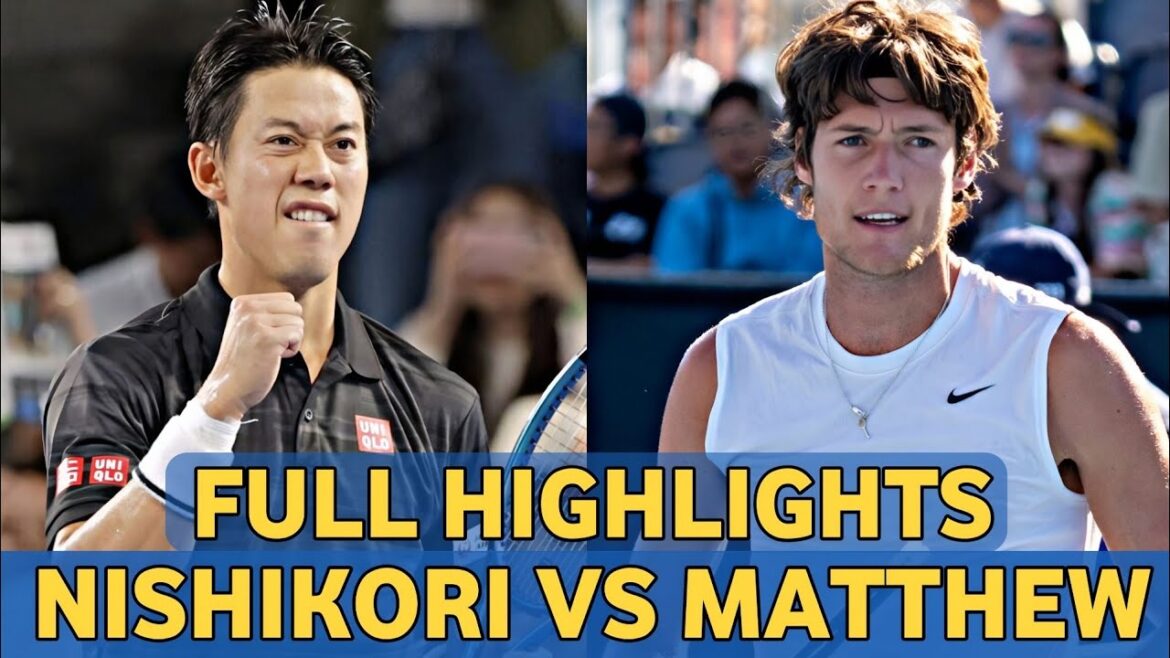 Kei Nishikori 錦織圭 vs Austria Matthew Dellavedova Tennis Highlights – Before Monte Carlo 2026