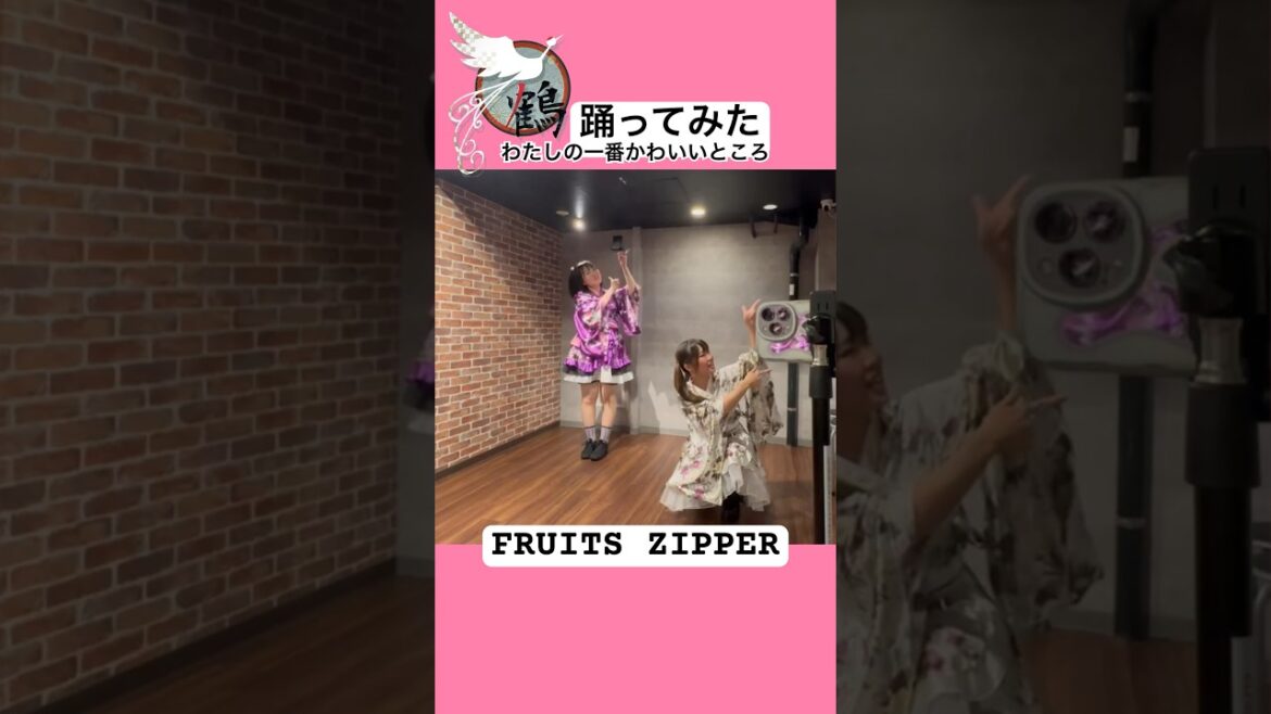 【踊ってみた】わたしの一番かわいいところ/FRUITS ZIPPER#踊ってみた #鶴らんたん #idol #dance #fruitszipper #わたしの一番かわいいところ#shorts