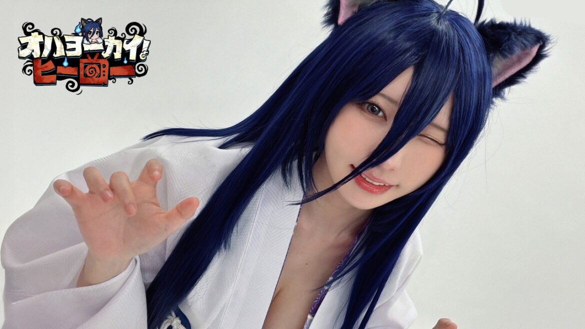 ついに幽霊のコスプレをします…👻