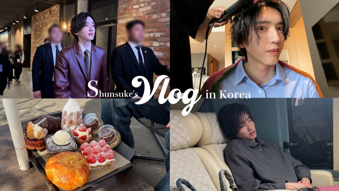 なにわ男子【みっちー初!韓国旅Vlog】メイクも寝顔も激ウマ韓国メシ全部見せちゃう!