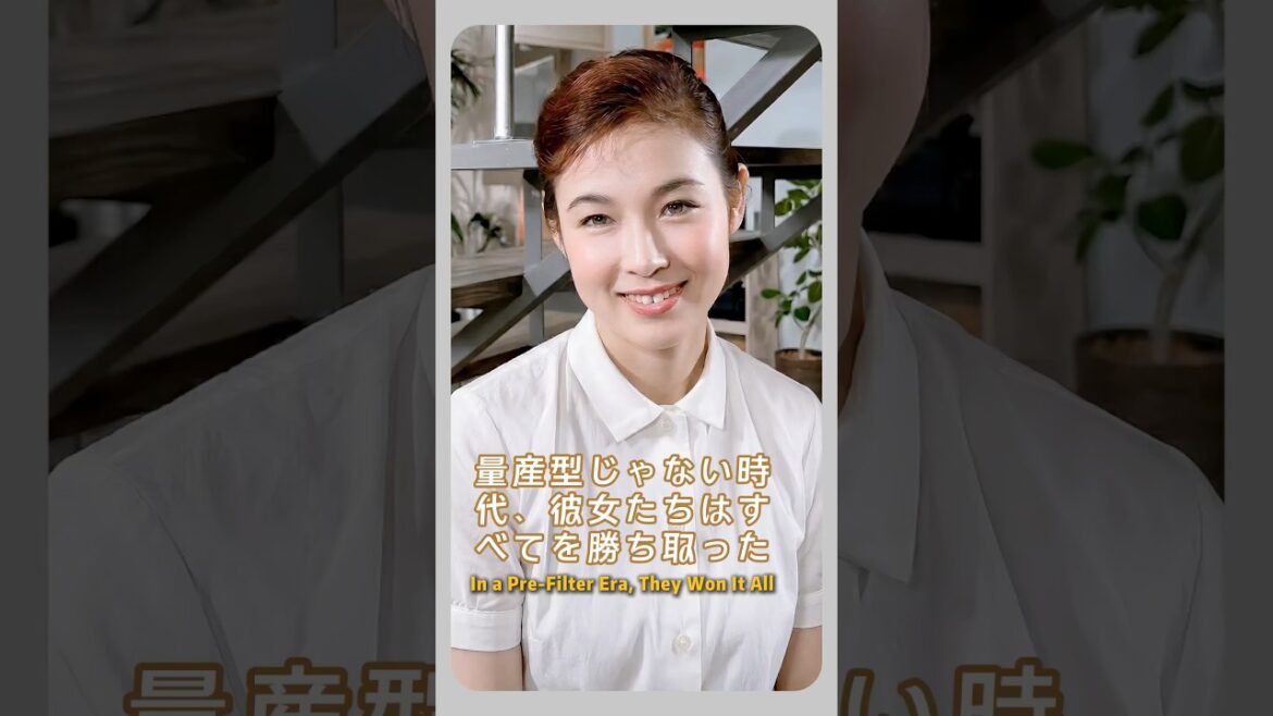 量産型じゃない時代、彼女たちはすべてを勝ち取った#japan #actress #fyp