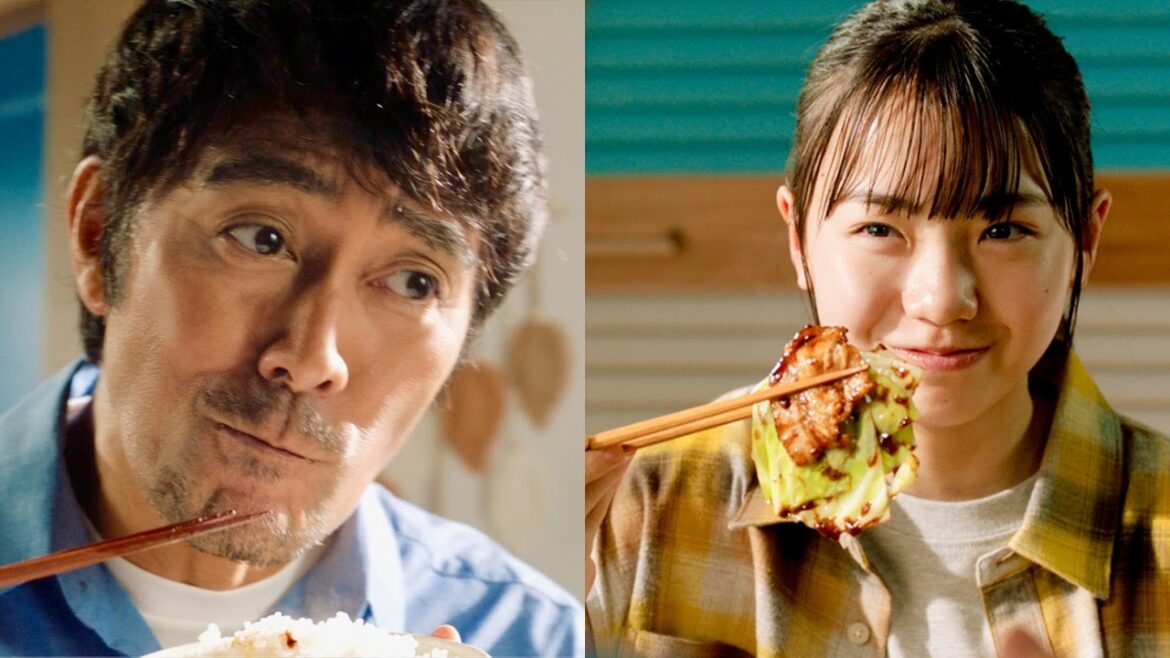 阿部寛&稲垣来泉、アツアツ中華と白飯の無限ループ親子に!「Cook Do」CM