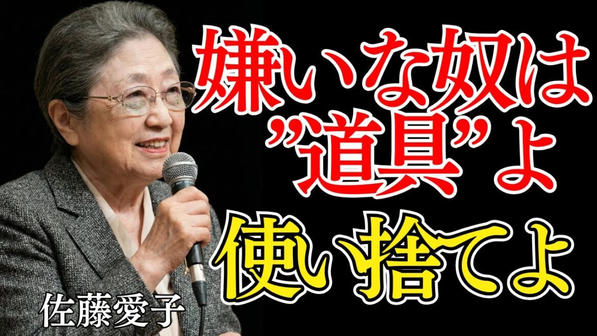 【佐藤愛子】「いい人」はやめなさい。嫌いな人間は「〇〇」だと思って捨てればいい。90年生きてわかった最強の人間関係論。