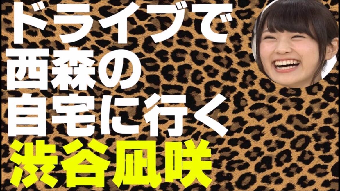 ドライブで西森の自宅に行く渋谷凪咲【NMB48】【AKB48】