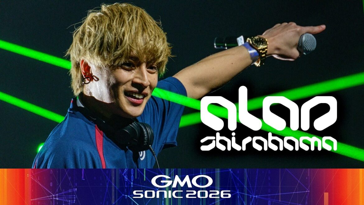 GMO SONIC 2026|ALAN SHIRAHAMA ライブ動画公開!