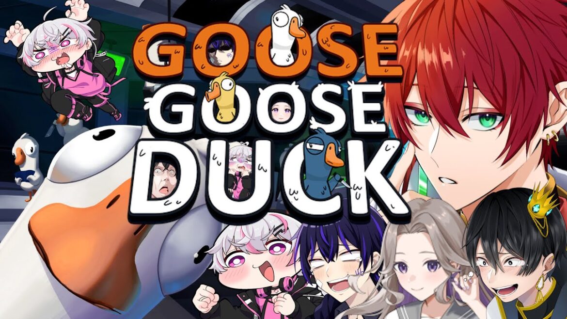 【Goose Goose Duck】殺意が強すぎるアヒル人狼【女子研究大学】