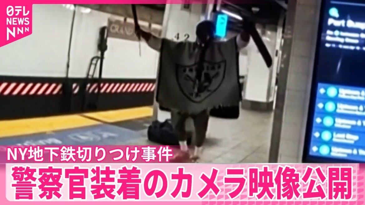 【NY地下鉄切りつけ事件】警察官装着のカメラ映像公開