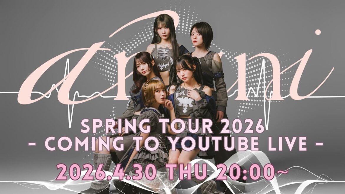 amini『SPRING TOUR 2026 – Coming to Youtube LIVE -🎤』
