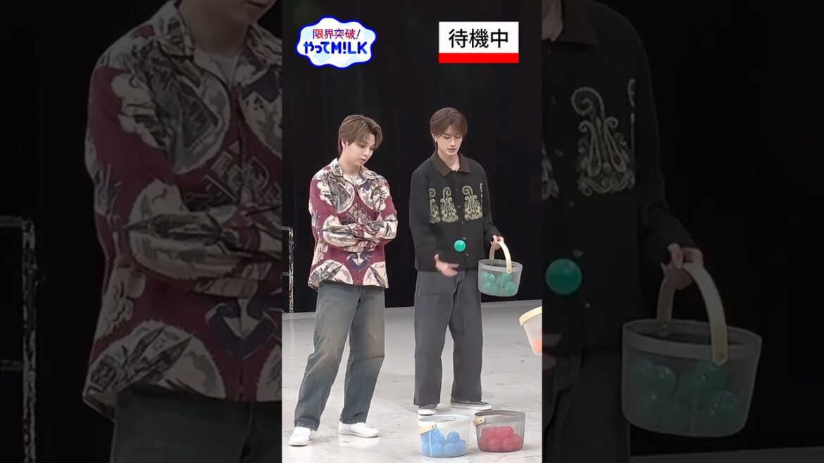 撮影の裏側①📹『限界突破!やってM!LK』シーズン2🐮 #やってMILK