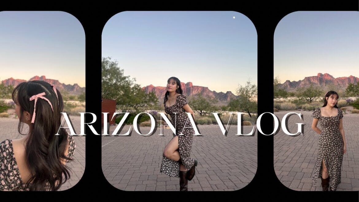 【Vlog】 Family time in Arizona. アリゾナの実家帰ったよ