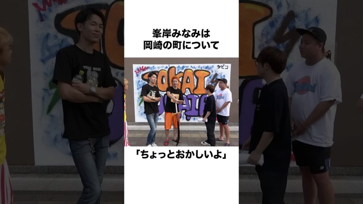 【あの町はおかしい】峯岸みなみが語る岡崎の町#shorts #東海オンエア