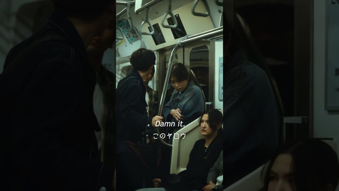 Her… or Train etiquette?