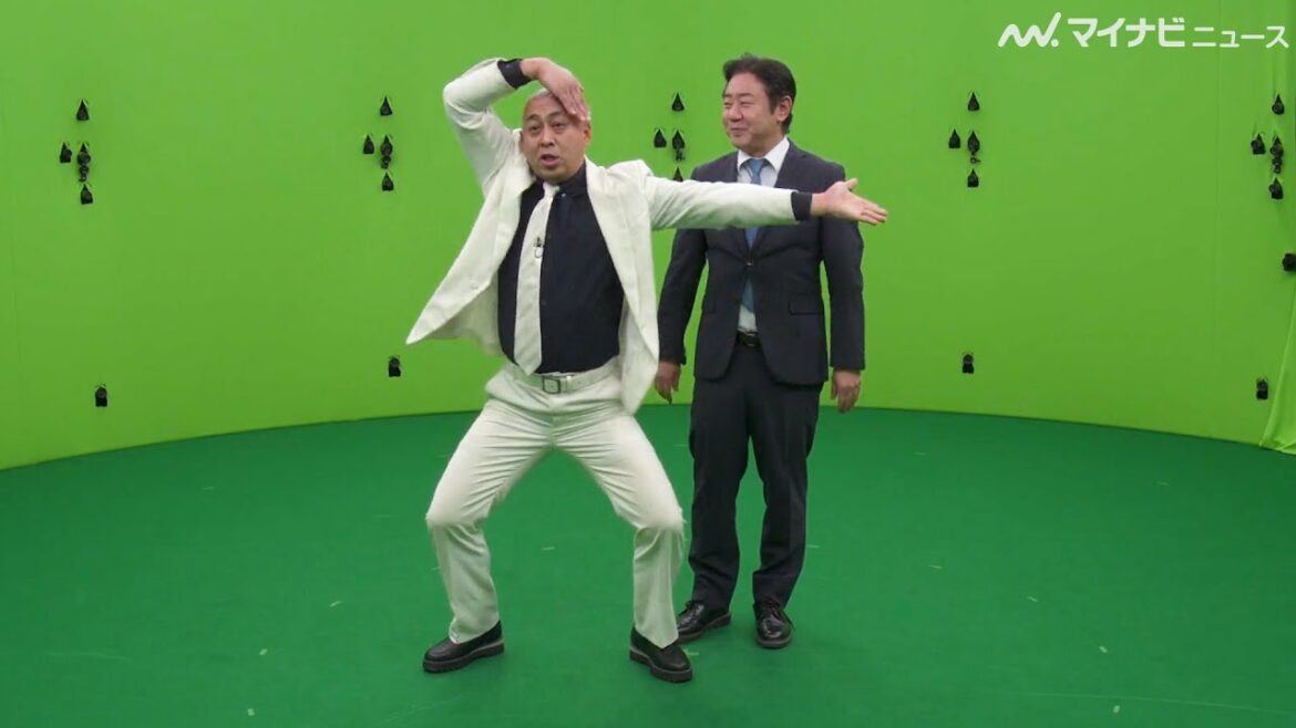 錦鯉、3Dで“のりのりまさのり”!?『選挙演説』をグリーンバックで撮影『演芸場 Mini』ネタ動画公開