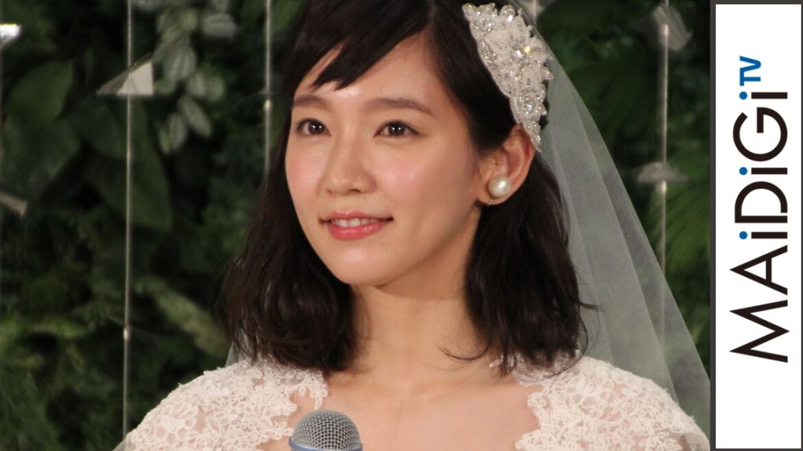吉岡里帆、AKB総選挙は「ドラマ共演の島崎遥香に1票」 「ゼクシィ」新CM&CMソング発表会 会見2 #Riho Yoshioka #event